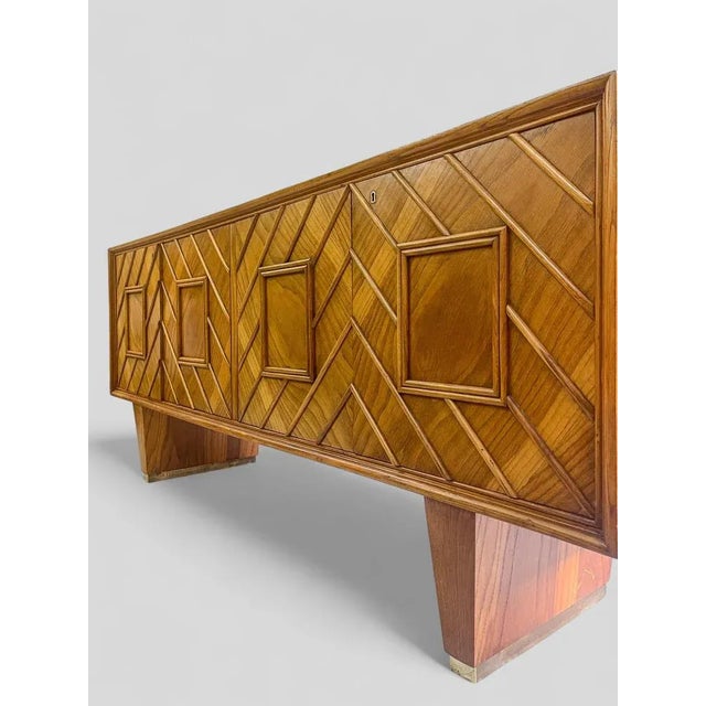 Mid-Century Modern Italian Sideboard by Pier Luigi Colli, 1950s For Sale - Image 10 of 18