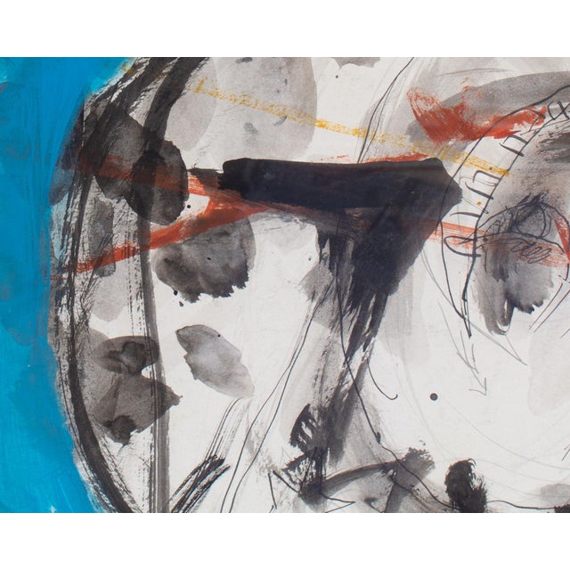 Abstract Mixed Media Painting by James L. Bruch For Sale In Indianapolis - Image 6 of 7