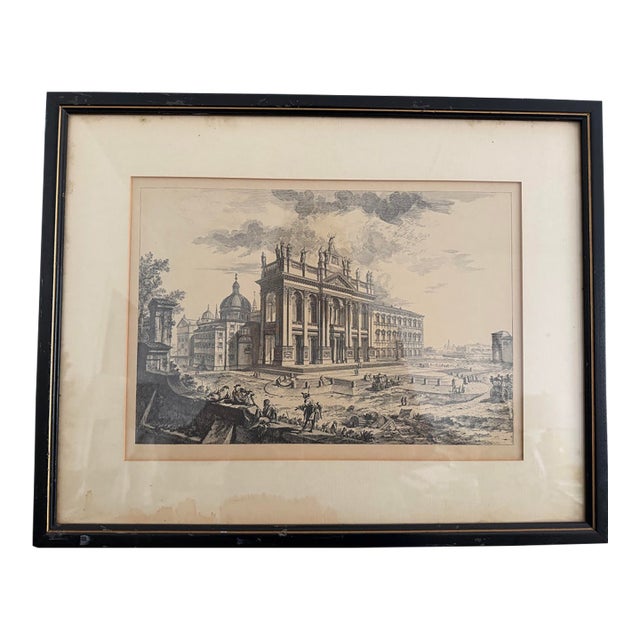 Piranesi Basílica Di S. Giovanni, Rome Print For Sale