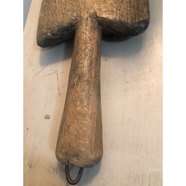 Wood Antique Rustic Cheese/Bread Board For Sale - Image 7 of 7