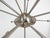 Vintage Satin Chrome 16 Light Sputnik Chandelier For Sale In Chicago - Image 6 of 7