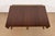 Drexel Regency Carved Mahogany Drop-Leaf Triple Pedestal Extension Dining Table, Newly Refinished For Sale - Image 9 of 17