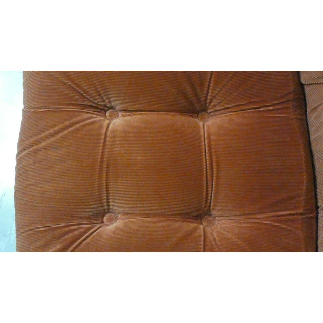 Rust-Colored Velvet Chairs, Italy, 1970s, Set of 2 For Sale - Image 12 of 15