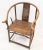 Chinoiserie 18th Century Chinese Jichimu Wood Horseshoeback Armchair For Sale - Image 3 of 13