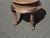 Brown Vintage Mid Century Wicker End Table Side Table For Sale - Image 8 of 16