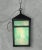 1920s 1920s Mission Pendant Light With Green Slag Glass For Sale - Image 5 of 6