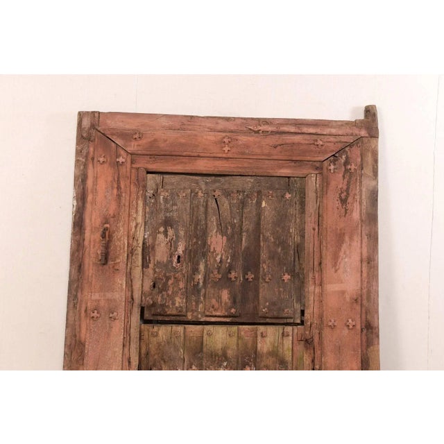 Spanish 18th Century Spanish Wood and Iron Split-Door For Sale - Image 3 of 11