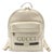 Gucci Logo Cripto Print Leather Ivory 100% Authentic W/ BOX! Unisex Backpack For Sale