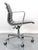 Late 20th Century Eames Style Black Leather Herman Miller Aluminum Group Chair For Sale - Image 10 of 15