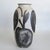 Modern Abstract Studio Pottery Black and White Vase, 1980s For Sale - Image 3 of 10