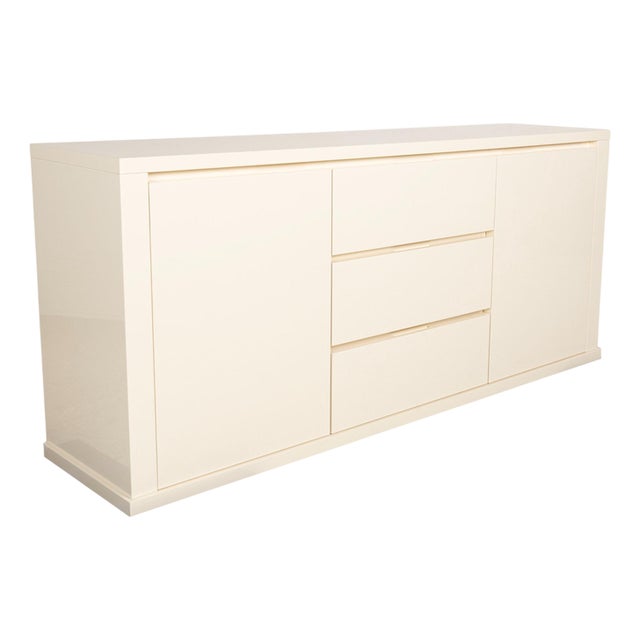 Cream Wooden Sideboard from Poliform For Sale