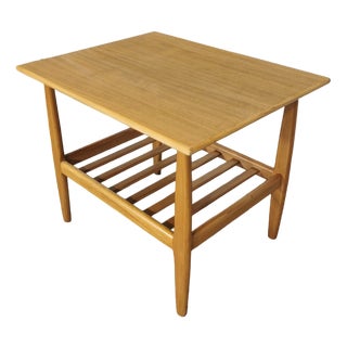 Mid-Century Brown Coffee Table For Sale