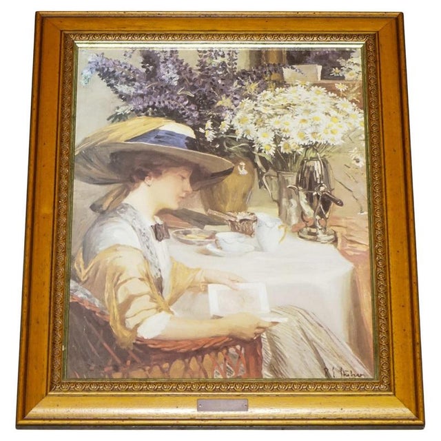Robert Stubner, Summer Days, Paper, Framed For Sale - Image 11 of 11