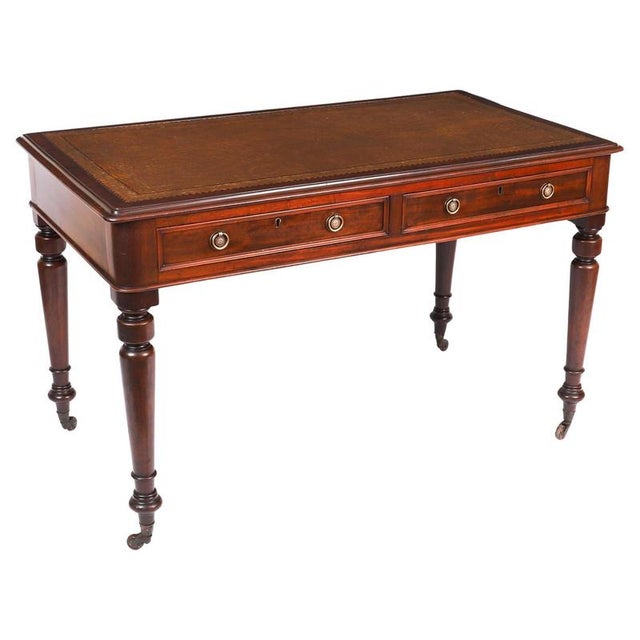 Antique Victorian Writing Table, 19th Century For Sale - Image 17 of 17