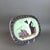 Green Decorative French Ceramic Platter by Jacques Pouchain for Poët-Laval, 1950s For Sale - Image 8 of 18