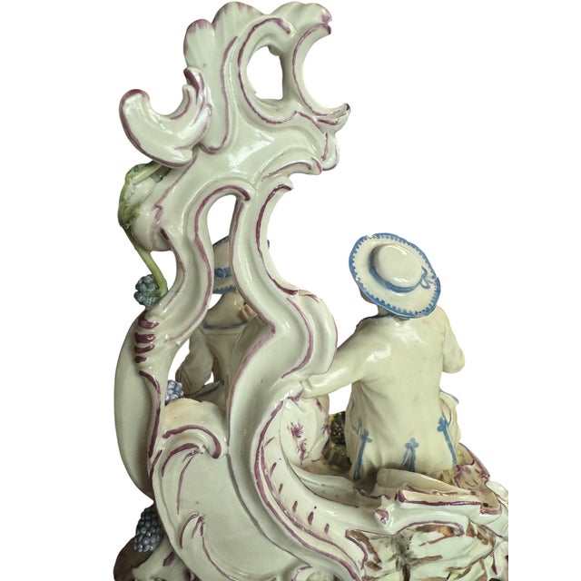 Allegory of Autumn Figurine from Ludwigsburg Porcelain Figure Group, 18th Century For Sale - Image 14 of 18