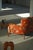 Mid-Century Modern Danish Curved Sofa in Floral Fabric and Lambswool, 1960s For Sale - Image 9 of 17