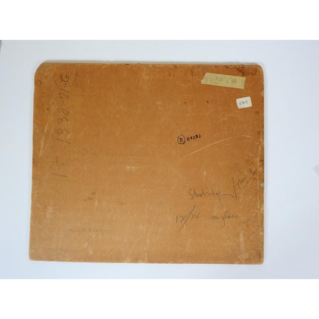 Early 20th Century Impressionist Plein Air Desert Landscape Painting For Sale - Image 10 of 11