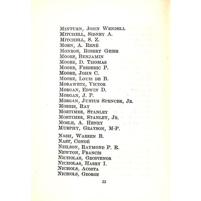 White Piping Rock Club 1921 Members Annual For Sale - Image 8 of 9