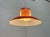 Mid-Century Modern German Space Age Orange Pendant Lamp, 1960s For Sale - Image 4 of 18