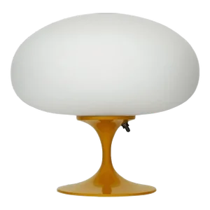 Stemlite Table Lamp by Designline in Dark Yellow - Mid Century Retro Style