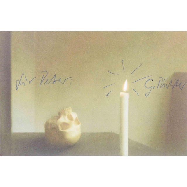 Gerhard Richter, Skull with Candle, 2011, Postcard For Sale