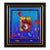 1997 Liberty Head Acrylic Painting Peter Max For Sale