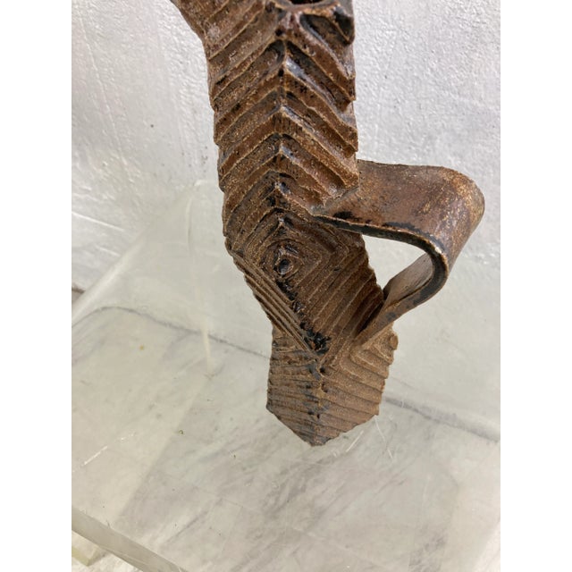 Studio Pottery Vase For Sale - Image 4 of 8