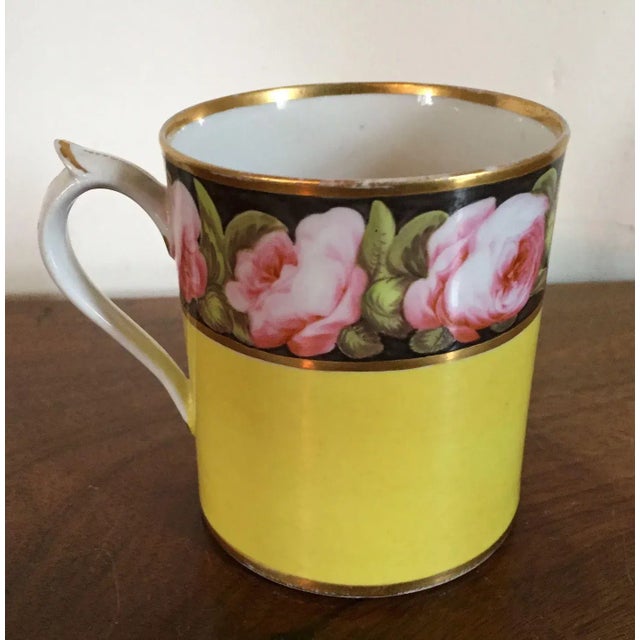 Traditional 1805 English Georgian Coalport Porcelain Tankard Mug For Sale - Image 3 of 11