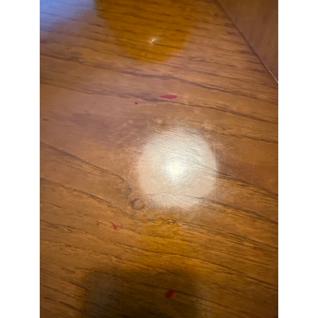 Mid-Century Modern MCM Walnut Drexel Esperanto Dining Table With or Without Chairs For Sale - Image 3 of 16