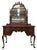 Berkey & Gay Vintage Berkey & Gay Traditional Chippendale Style Mahogany Vanity & Mirror For Sale - Image 4 of 10