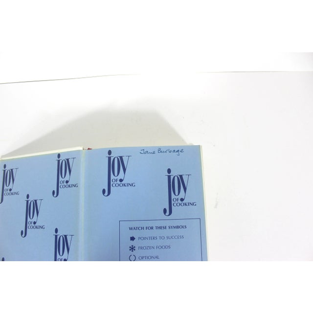 White 1975 Joy of Cooking Vintage Retro Kitchen Decor, Old Cookbook, Hardcover Hard Cover For Sale - Image 8 of 11