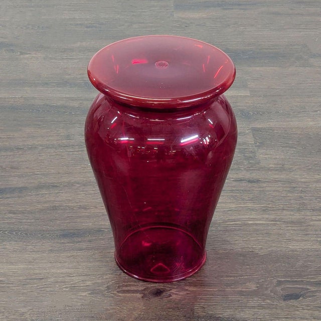 Brand: Kartell. No makers marks visible. Original Price: $395. Dimensions (in): 12W x 12D x 18H.