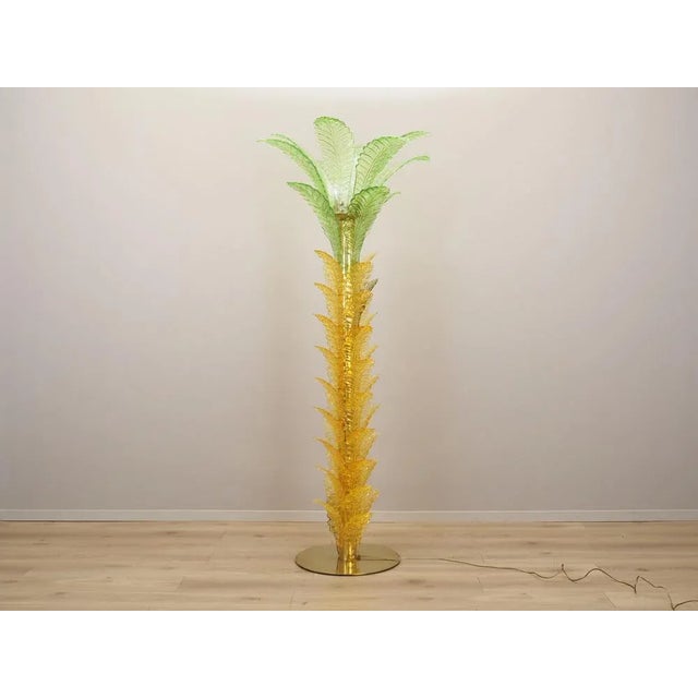 Italian Palma Lamp in Murano Glass, Italy, 1970s For Sale - Image 6 of 12
