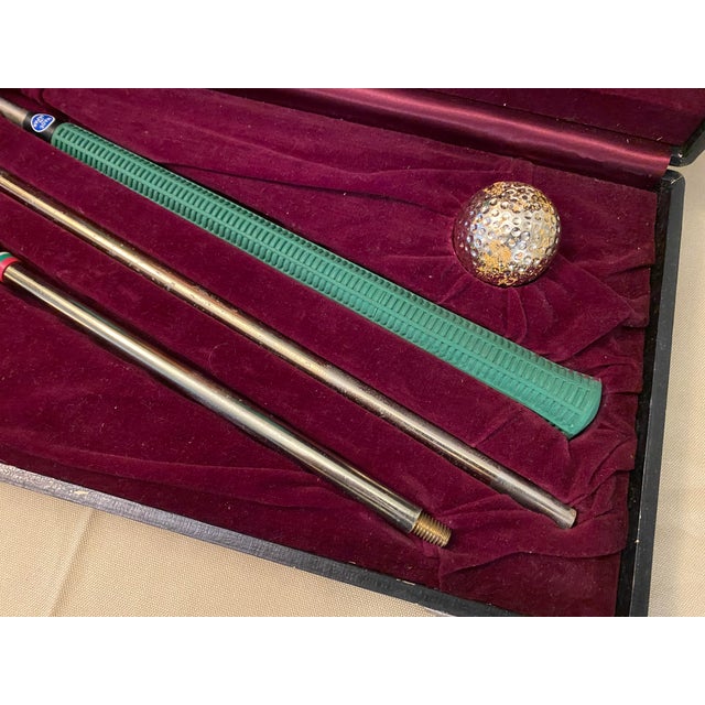 Vintage Golf Putting Briefcase Office Set- 7 Pieces For Sale In Raleigh - Image 6 of 12