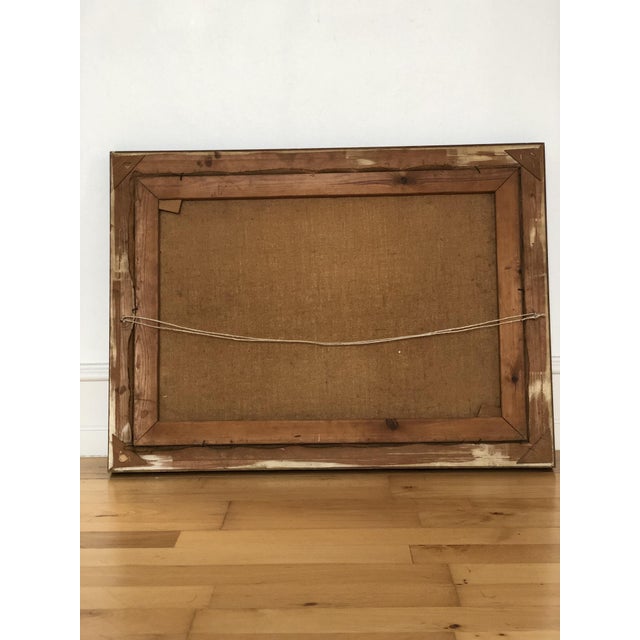 Countryside Landscape, 1960s, Oil Painting on Canvas, Framed For Sale - Image 11 of 13