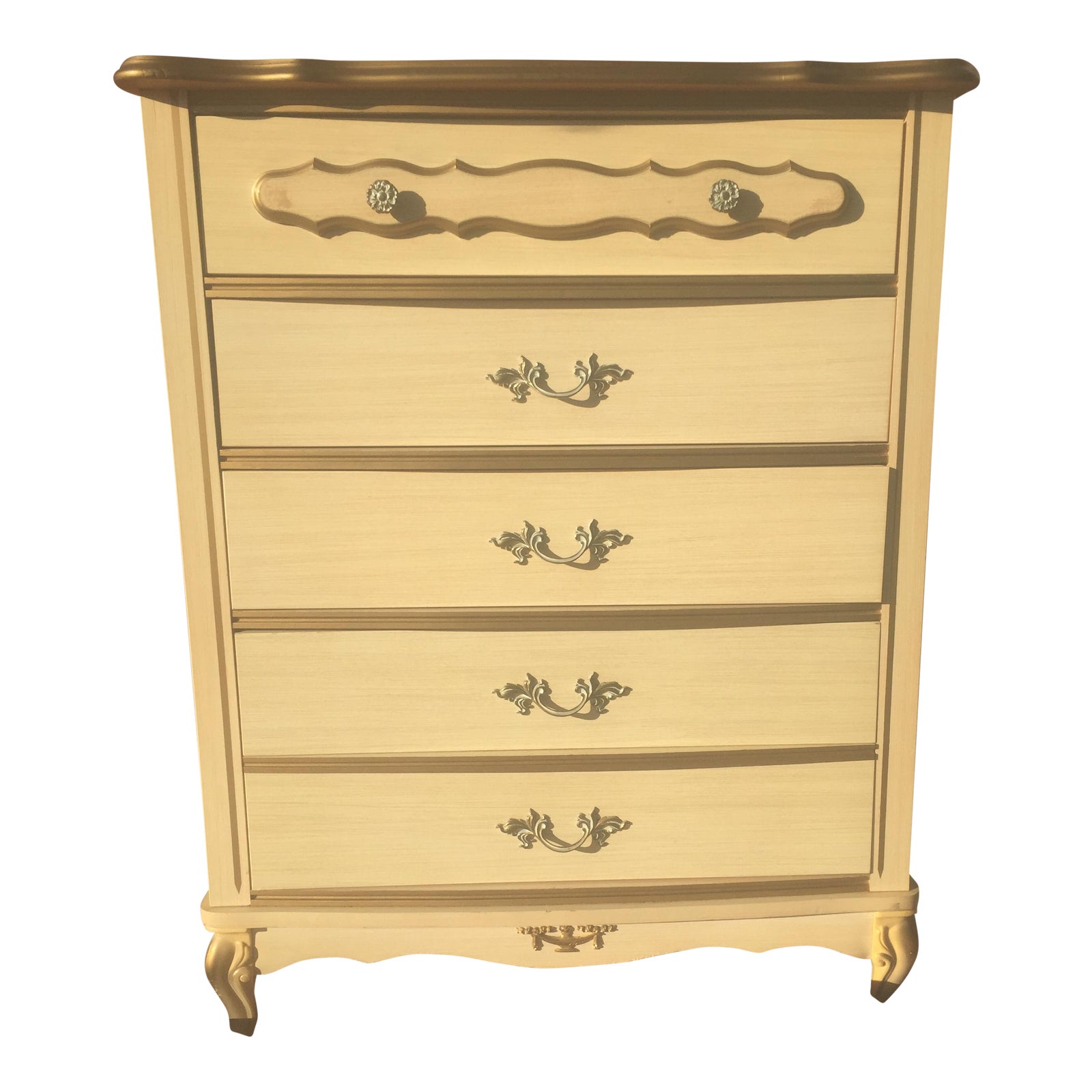 Vintage Highboy French Provincial Dresser Chairish