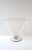 Transparent Controlled Bubble Art Glass Vase For Sale - Image 8 of 10