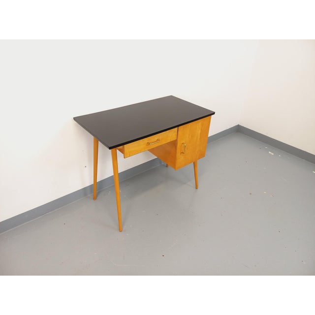 Vintage Baumann Wooden Desk, 1960s For Sale - Image 14 of 18