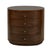 Nora 28 in. W Oval Wood 4 Drawer Nightstand, Natural Walnut For Sale In Chicago - Image 6 of 11