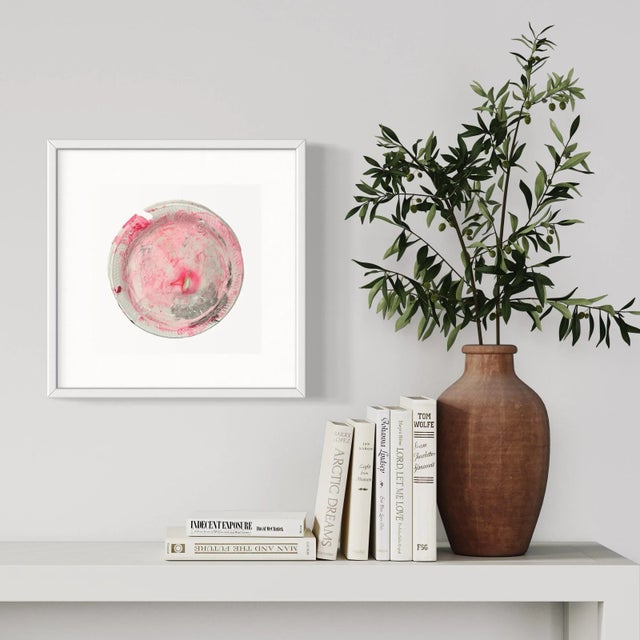 2020s Circle Palette #1 Abstract Painting For Sale - Image 5 of 5