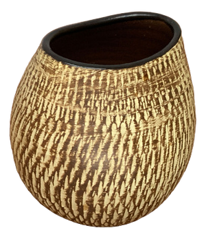 West German Pottery Vase by Rudolf Christmann for Dümler & Breiden, 1960s
