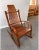 1970s Folk Art Adirondack Bentwood Rocking Chair For Sale - Image 5 of 5