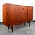 1960s Mid Century Danish Modern Credenza Highboard Bar Sideboard Denmark Teak Drawers For Sale - Image 5 of 12