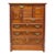 Eastlake Aesthetic Walnut & Burl Gentleman’s Chest C1890 For Sale