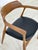 Danish Armchair in Leatherette and Wood For Sale - Image 4 of 10