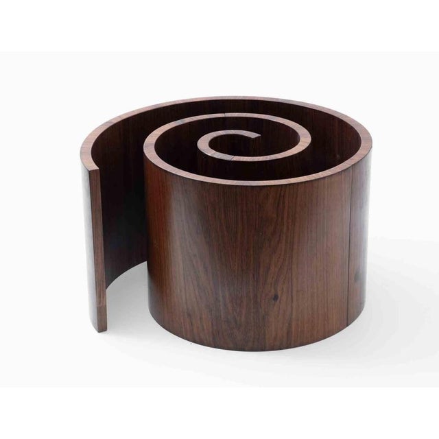A sculptural and highly distinctive occasional table designed by Vladimir Kagan, masterfully expressing the designer’s...