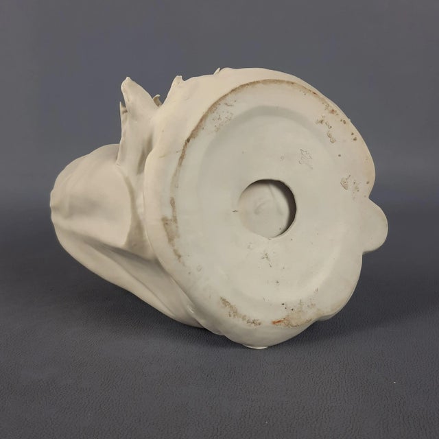 Vintage Biscuit Porcelain Sculpture of Woman by G. Barbetta for Capodimonte, 1950s-1970s For Sale - Image 10 of 16