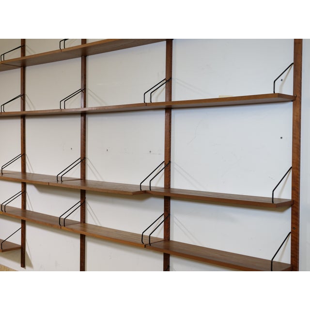 Wood Mid-Century Royal Teak Shelving System by Poul Cadovius, 1960s For Sale - Image 7 of 12