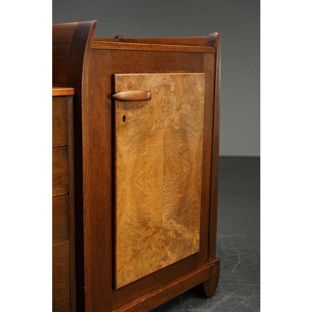 Amsterdamse School Sideboard by Architect Paul Bromberg For Sale - Image 14 of 18